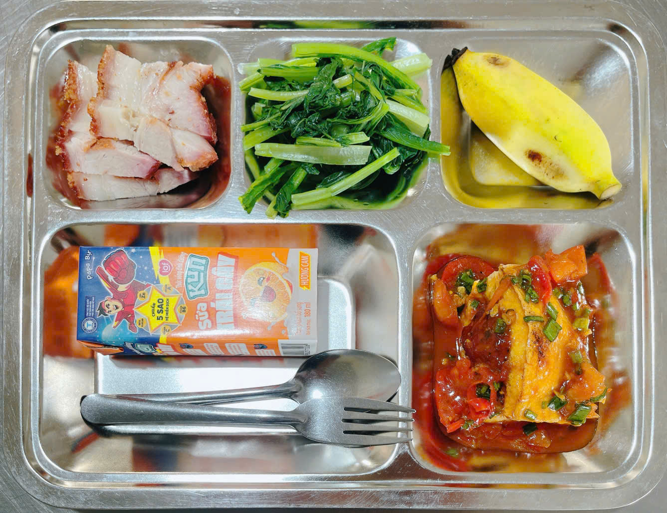 Suất cơm công nghiệp - set 01